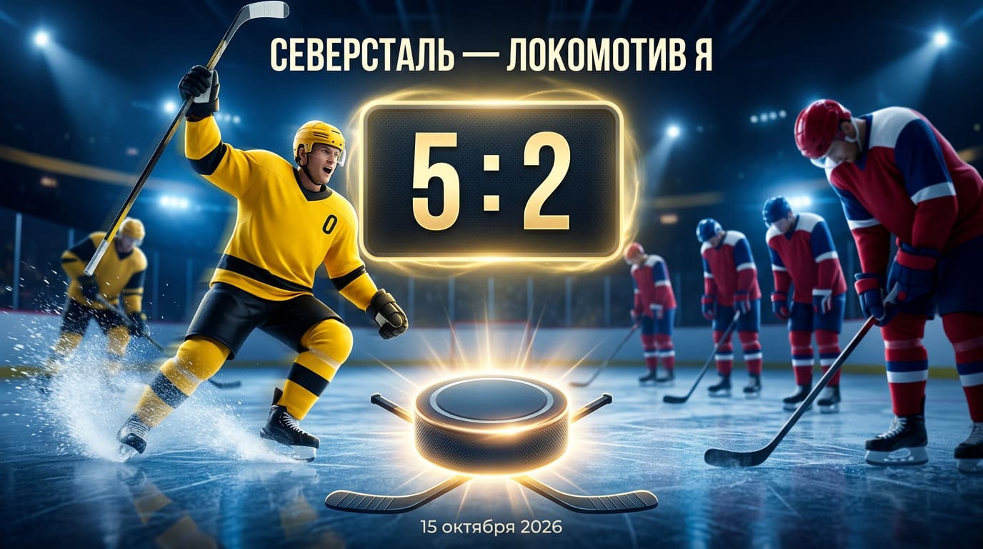 Северсталь уверенно переиграла Локомотив Я